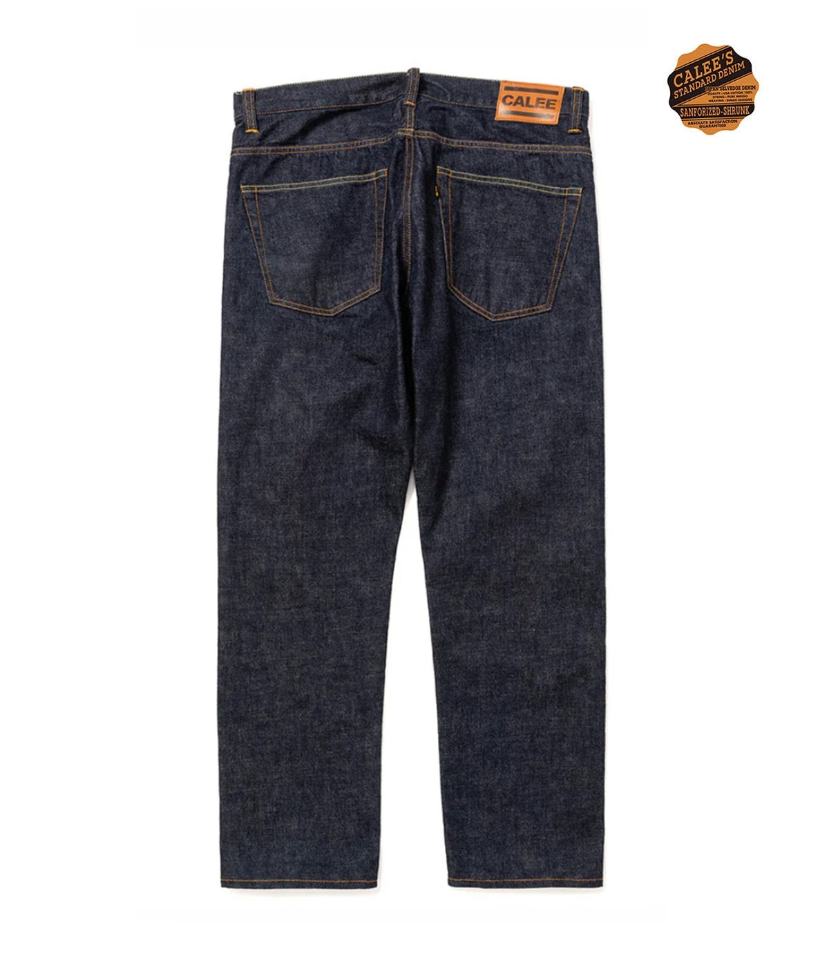VINTAGE REPRODUCT TAPERED DENIM PANTS -ONE WASH-【INDIGO】