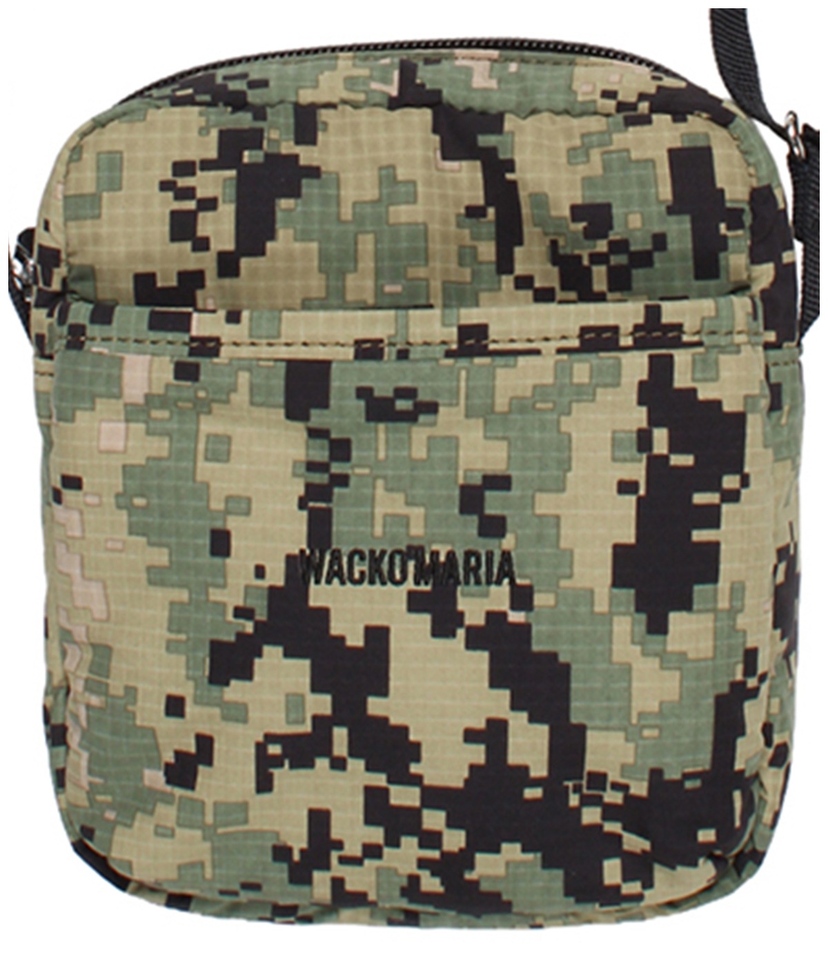 SPEAK EASY / DIGITALCAMO SMALL SHOULDER BAG【KHAKI】｜WACKO MARIA