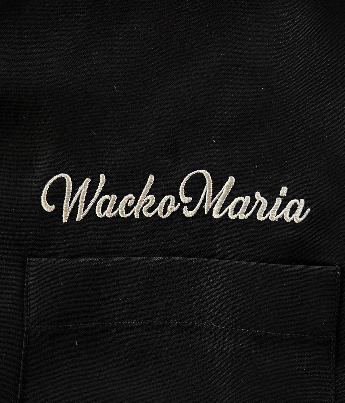 50'S SHIRT L/S (TYPE-2)【BLACK】｜WACKO MARIA｜MELTING POT（正規