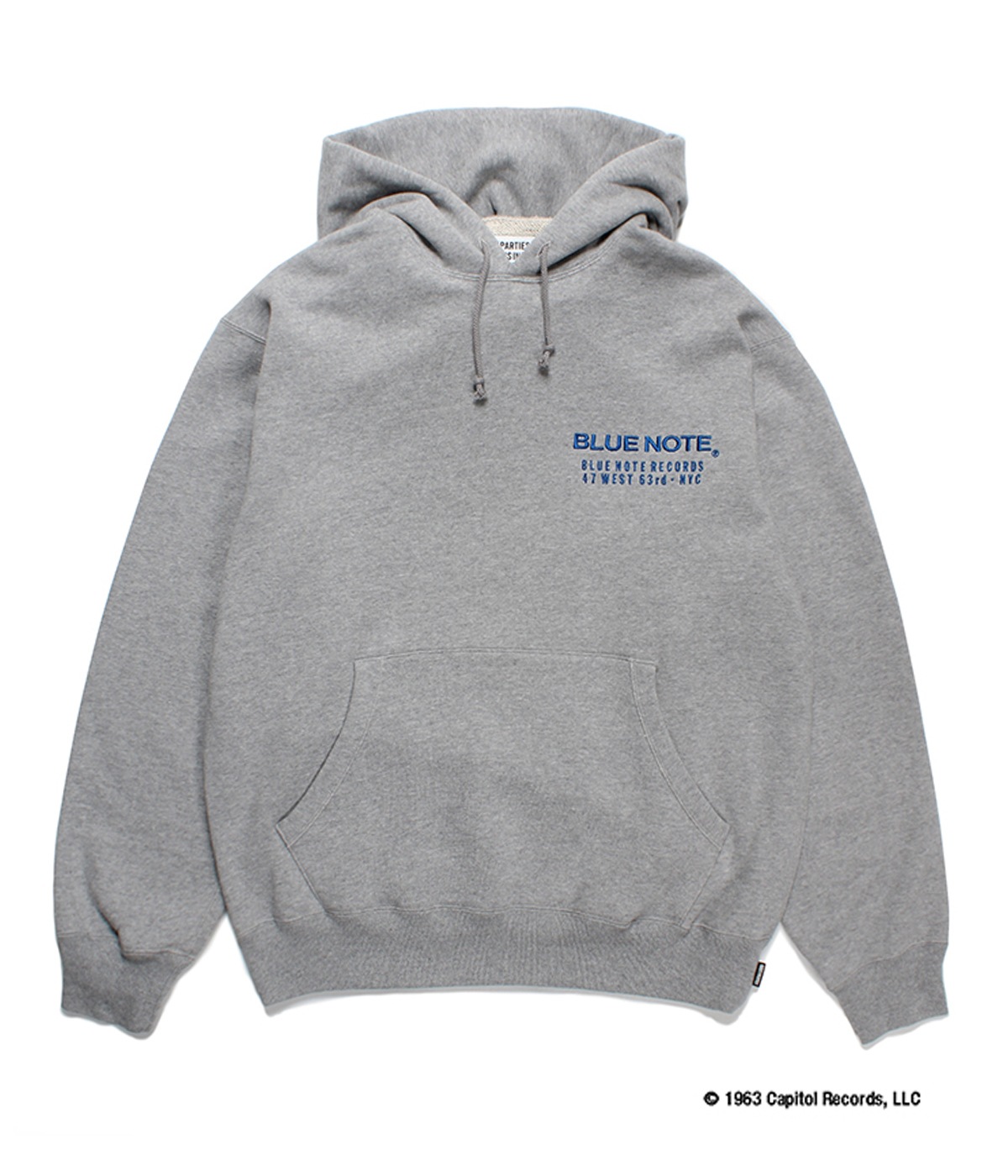 BLUE NOTE / MIDDLE WEIGHT PULLOVER HOODED SWEAT SHIRT (TYPE-2 