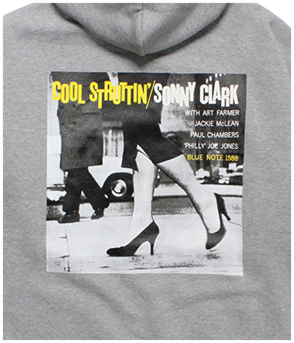 BLUE NOTE / MIDDLE WEIGHT PULLOVER HOODED SWEAT SHIRT (TYPE-2 
