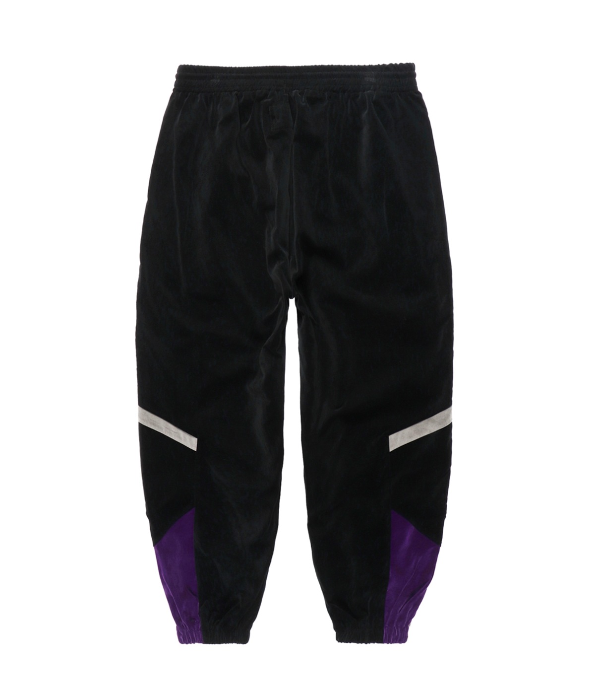 VELVETEEN TRACK PANTS【BLACK-PURPLE】｜WACKO MARIA｜MELTING POT