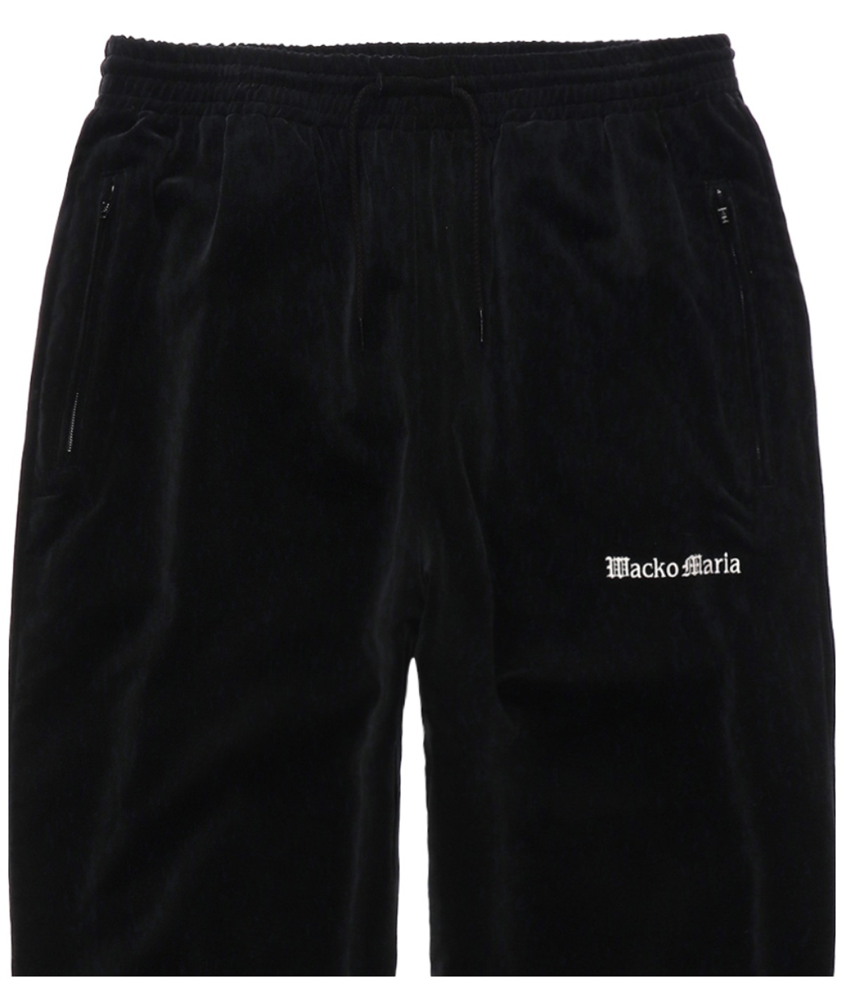 VELVETEEN TRACK PANTS【BLACK-PURPLE】｜WACKO MARIA｜MELTING POT 
