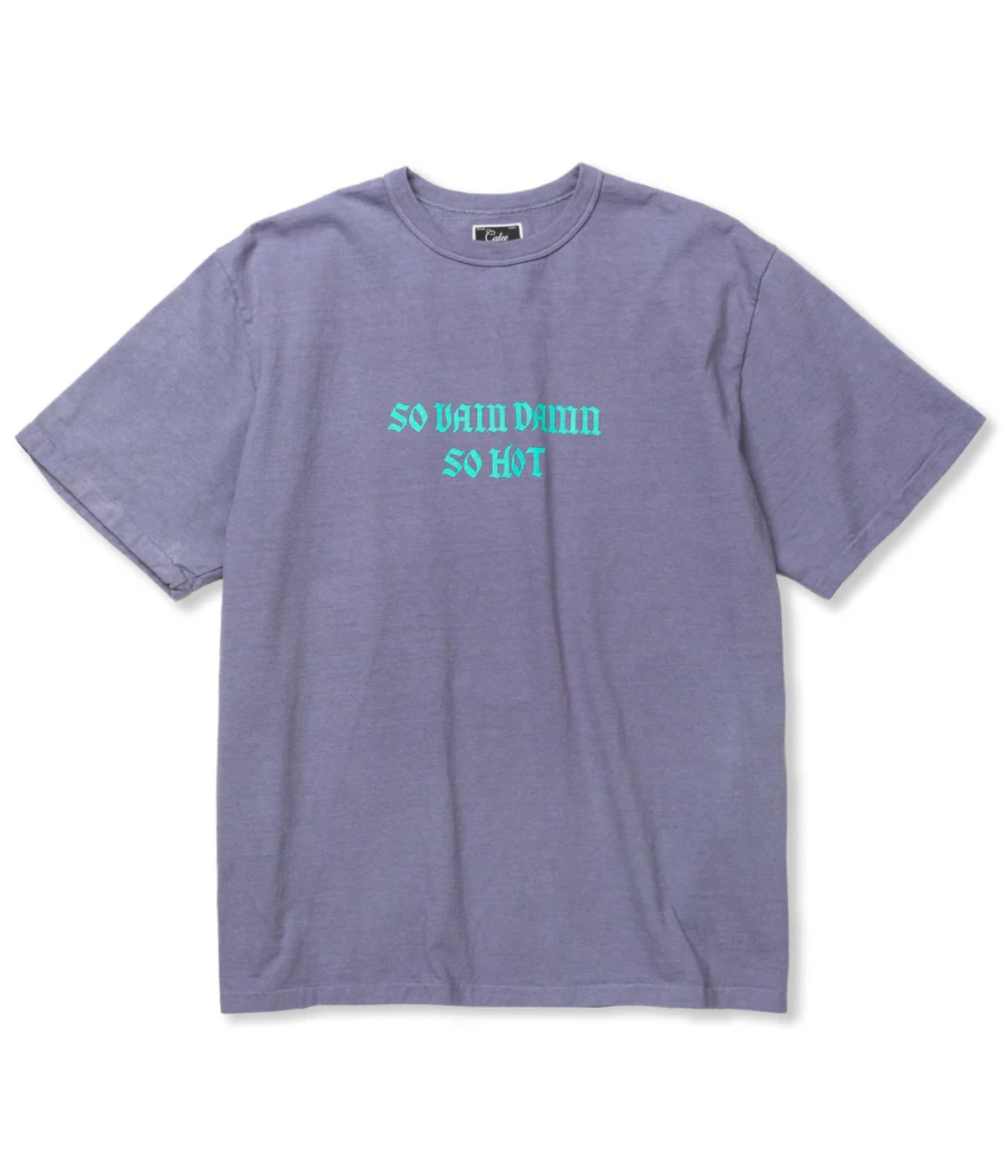 BINDER NECK WING LOGO VINTAGE TEE -NATURALLY PAINT DESIGN-【Lt.PURPLE】