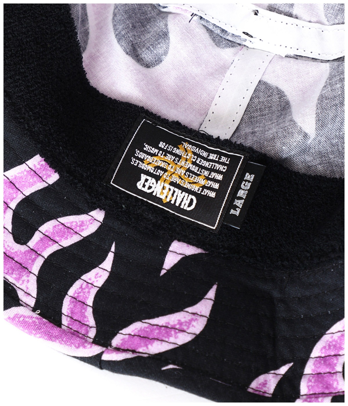 FIRE HAT【PURPLE-BLACK】