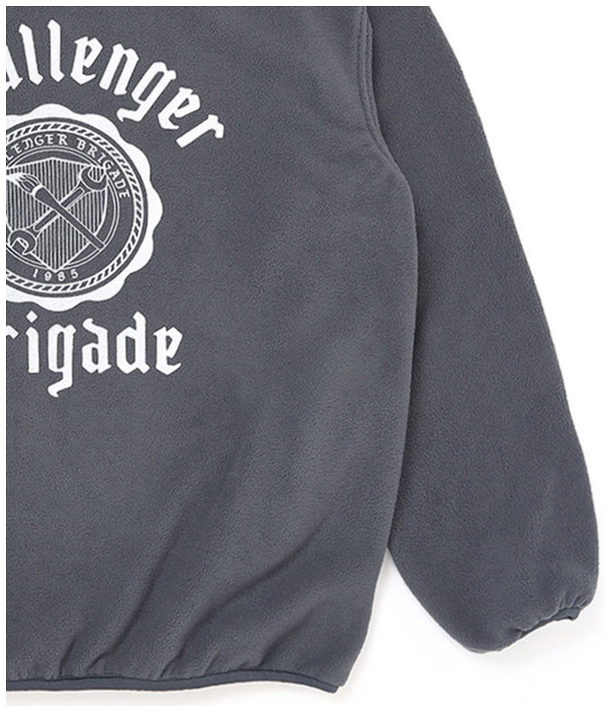 COLLEGE C/N FLEECE【CHARCOAL】