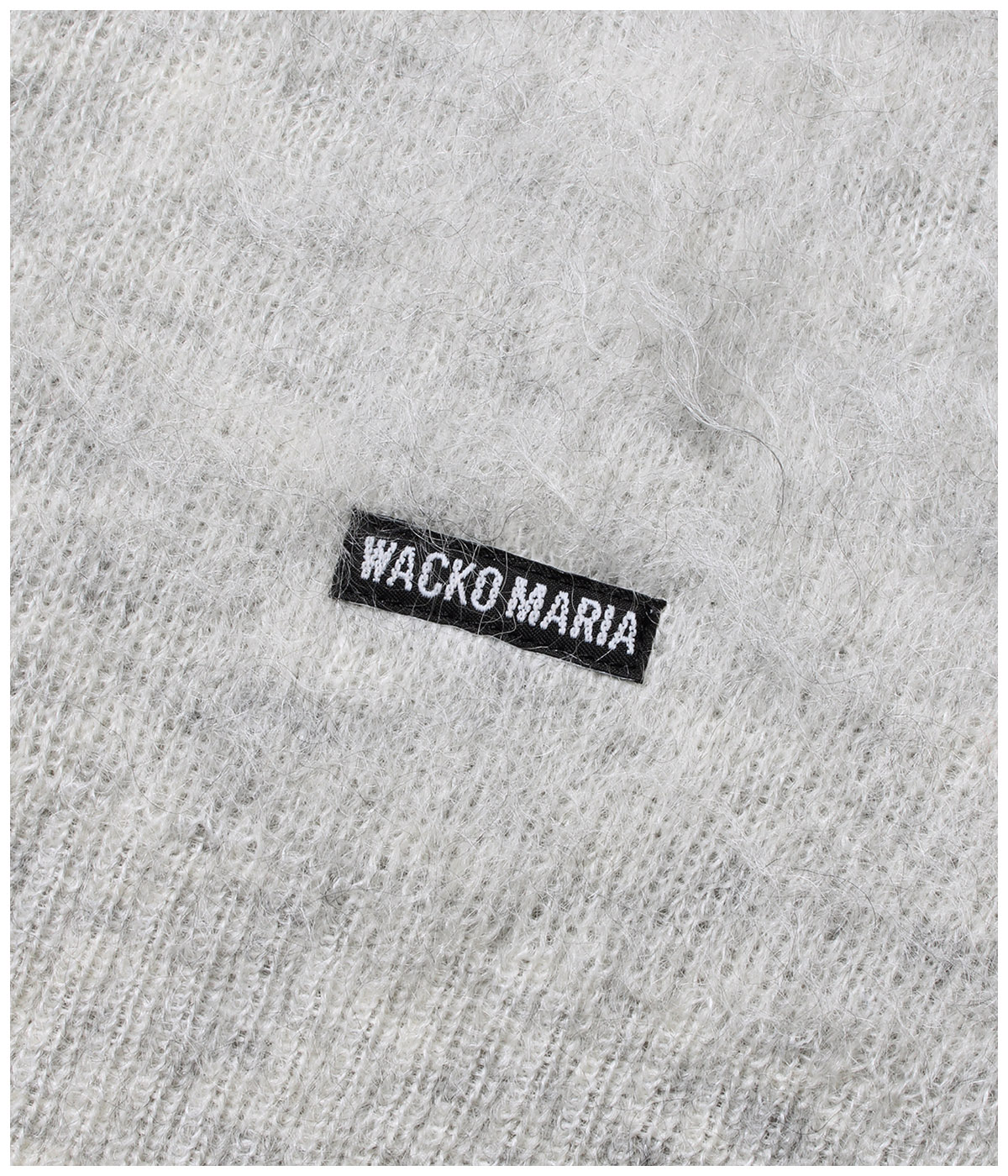 HEAVY MOHAIR KNIT CARDIGAN【WHITE】｜WACKO MARIA｜MELTING POT
