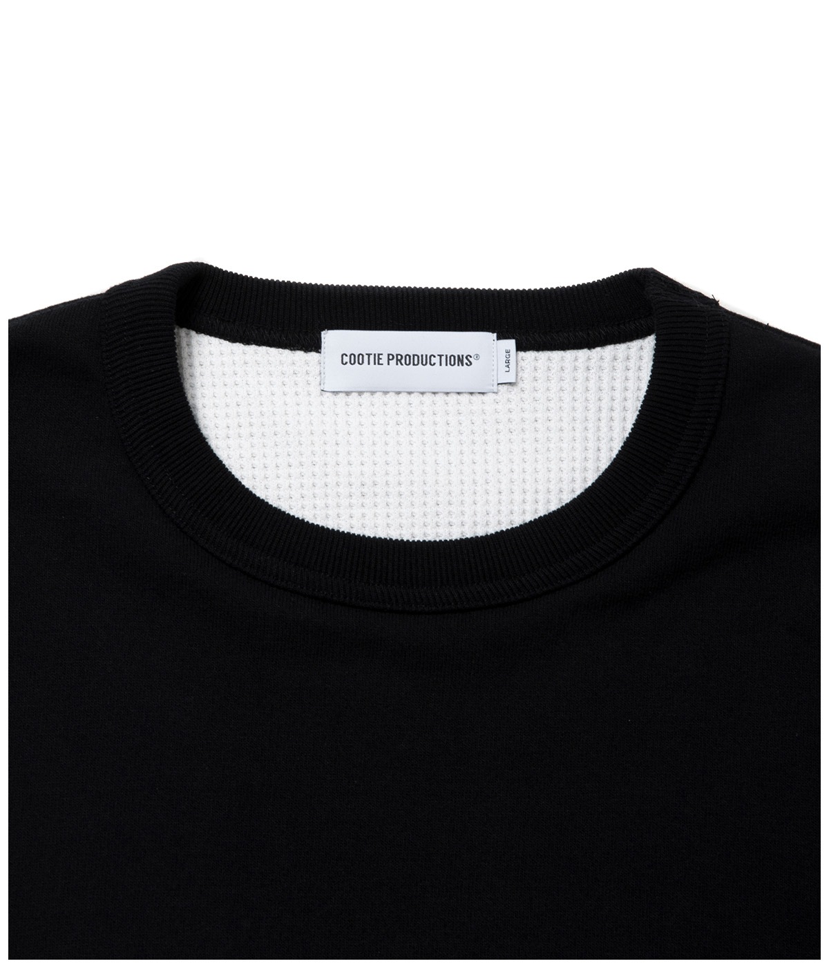 Thermal Combination Sweat Crew【BLACK】