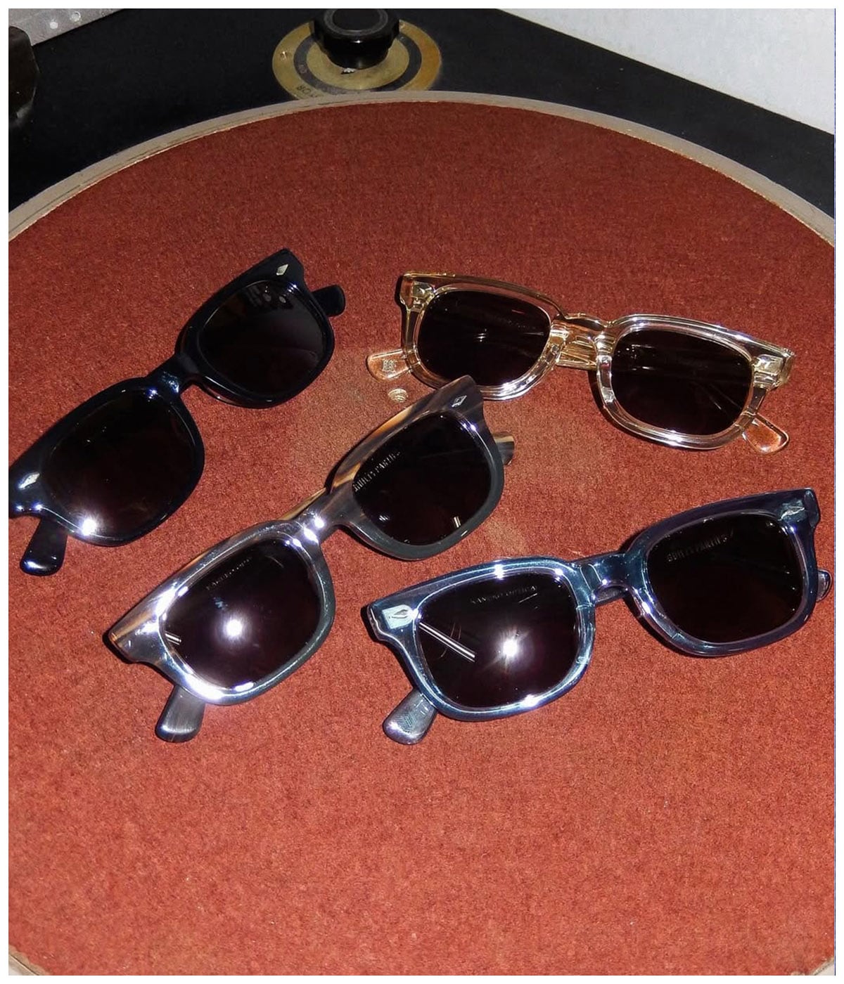 金子眼鏡 / GLASSES (TYPE-1)【BROWN】