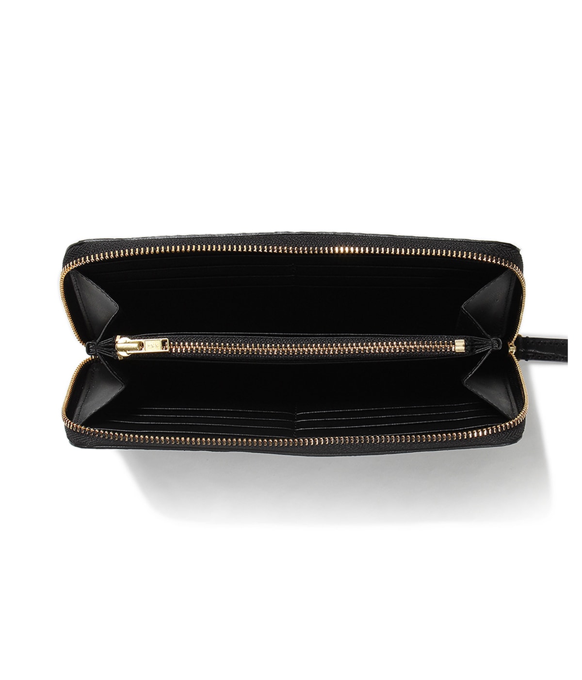 SPEAK EASY / ROUND ZIP LONG WALLET【BLACK】｜WACKO MARIA｜MELTING
