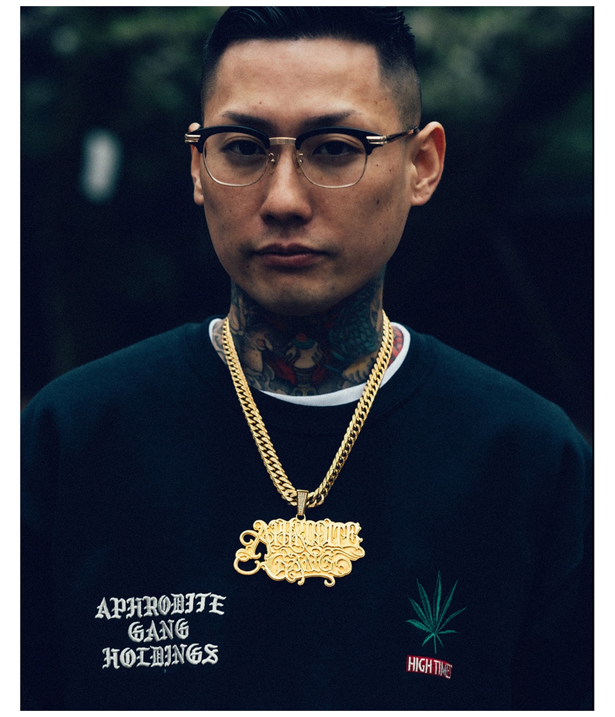 舐達麻 / HIGH TIMES / CREW NECK SWEAT SHIRT【GRAY】｜WACKO MARIA 