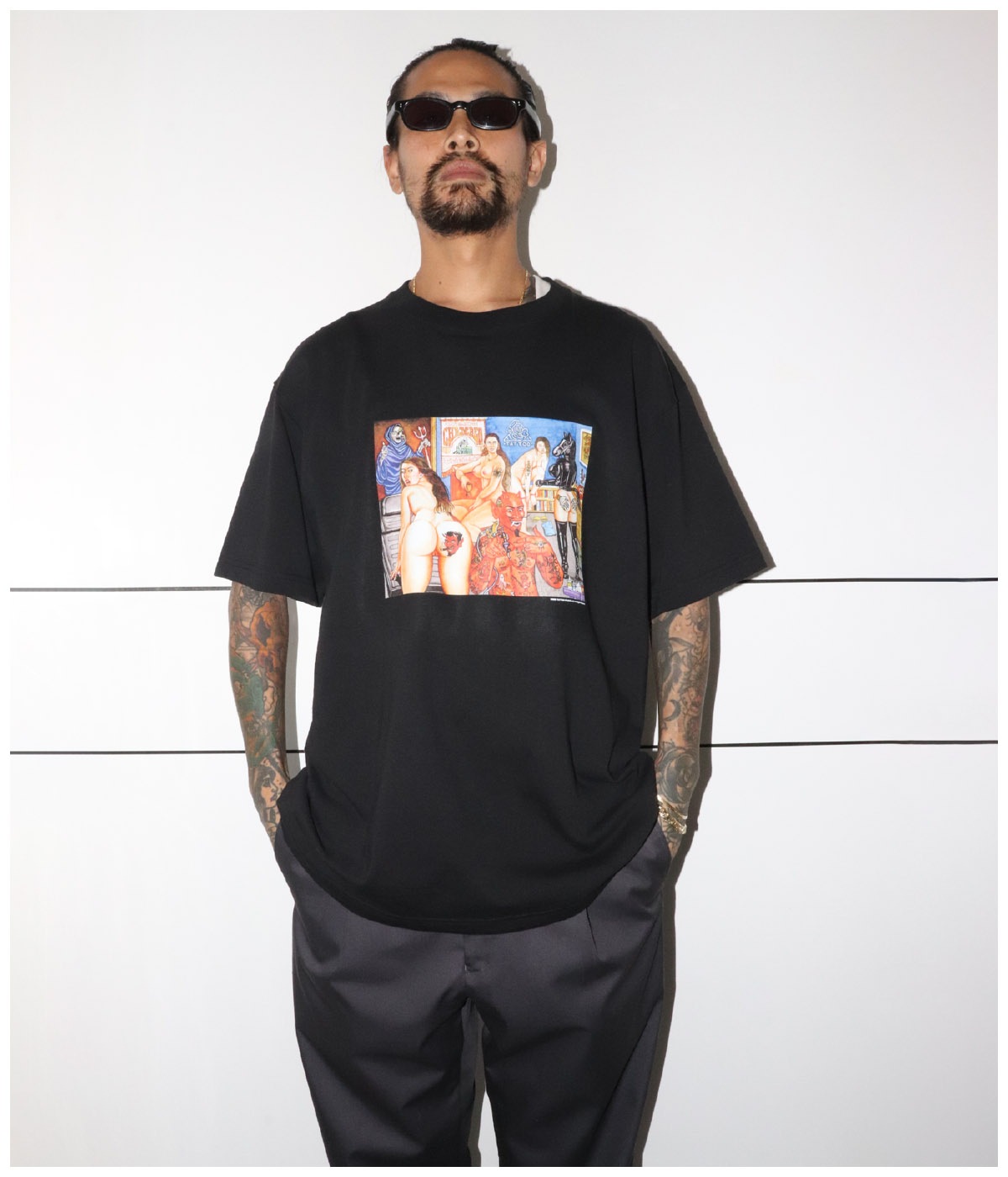 exodus TATTOO STUDIO LIFE T SHIRT TYPE-2 exodus TATTOO