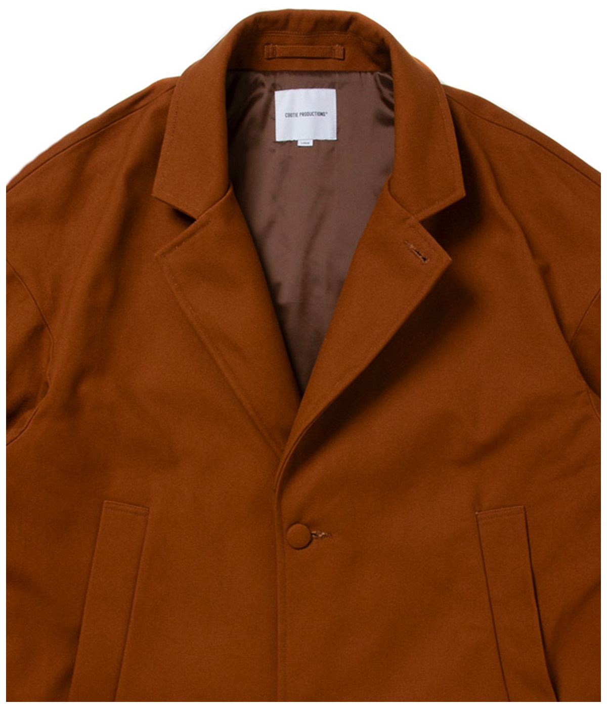 Cotton Canvas Padded Short Coat【SINNAMON】