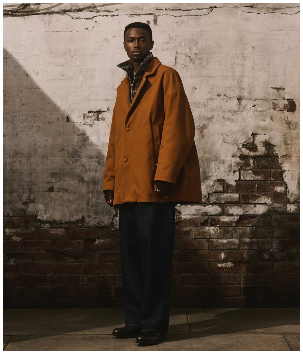 Cotton Canvas Padded Short Coat【SINNAMON】