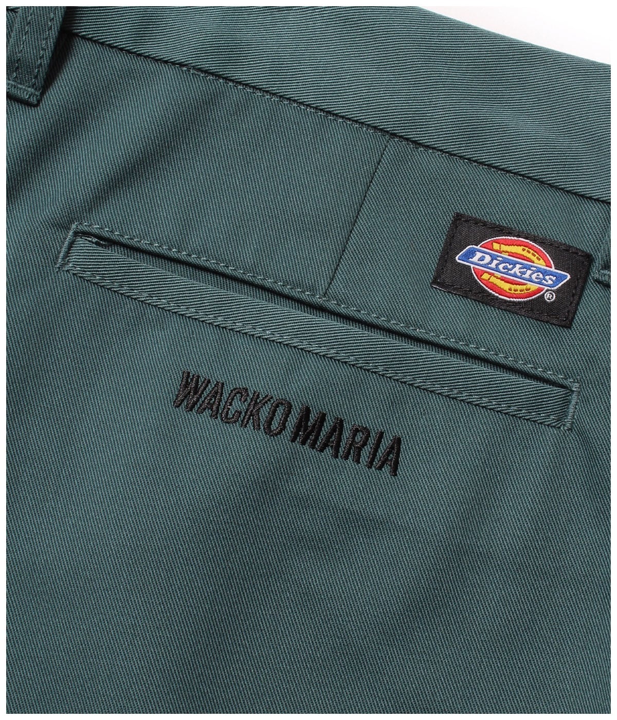 DICKIES / PLEATED SHORT TROUSERS【GREEN】