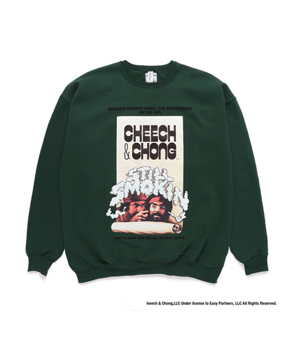 STILL SMOKIN / C/N SWEAT SHIRT (TYPE-1)【2 Colors Available】