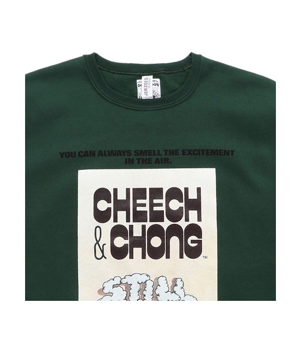 STILL SMOKIN / C/N SWEAT SHIRT (TYPE-1)【2 Colors Available】