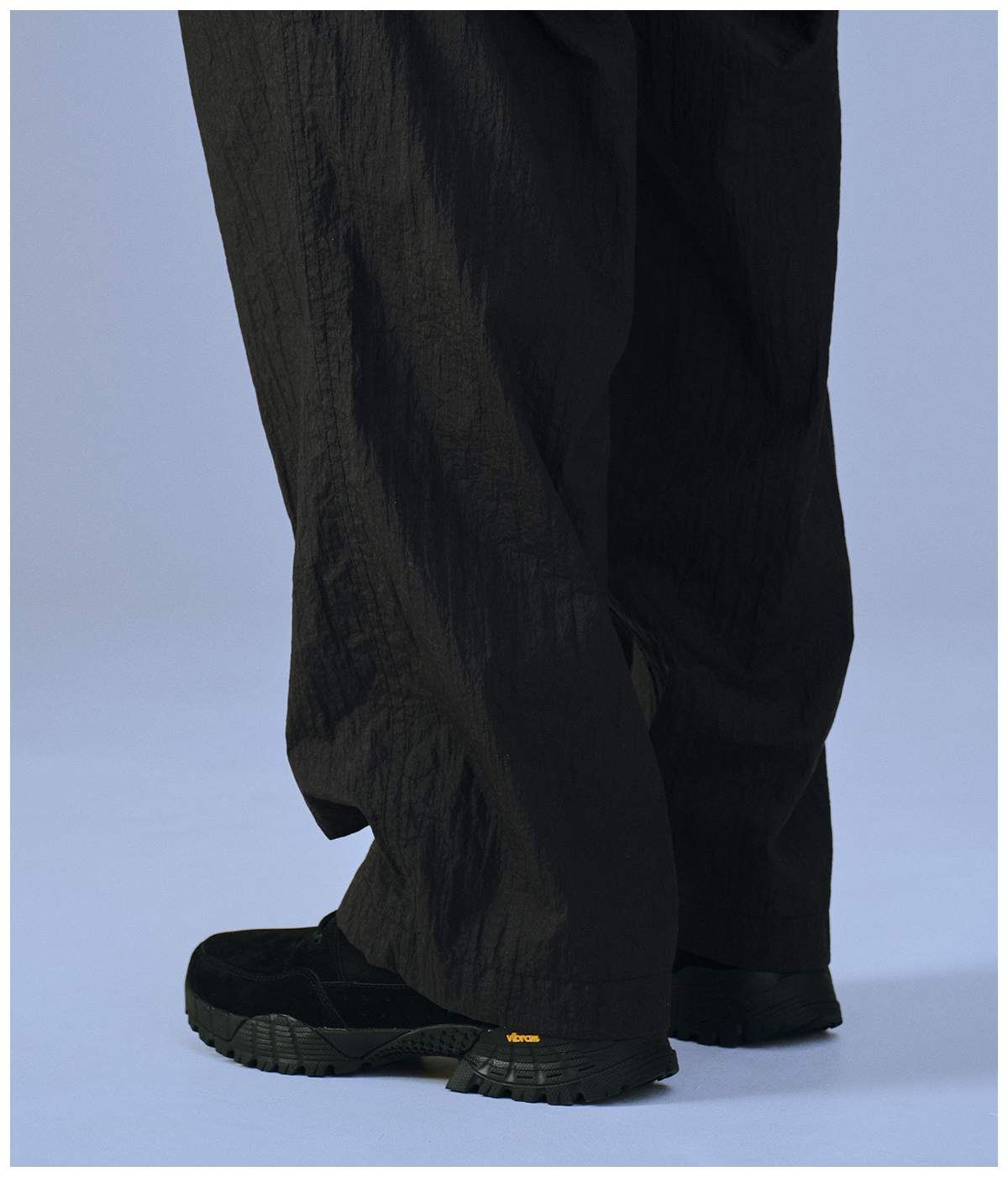 Shrink Nylon 2 Tuck Easy Pants【BLACK】｜COOTIE PRODUCTIONS