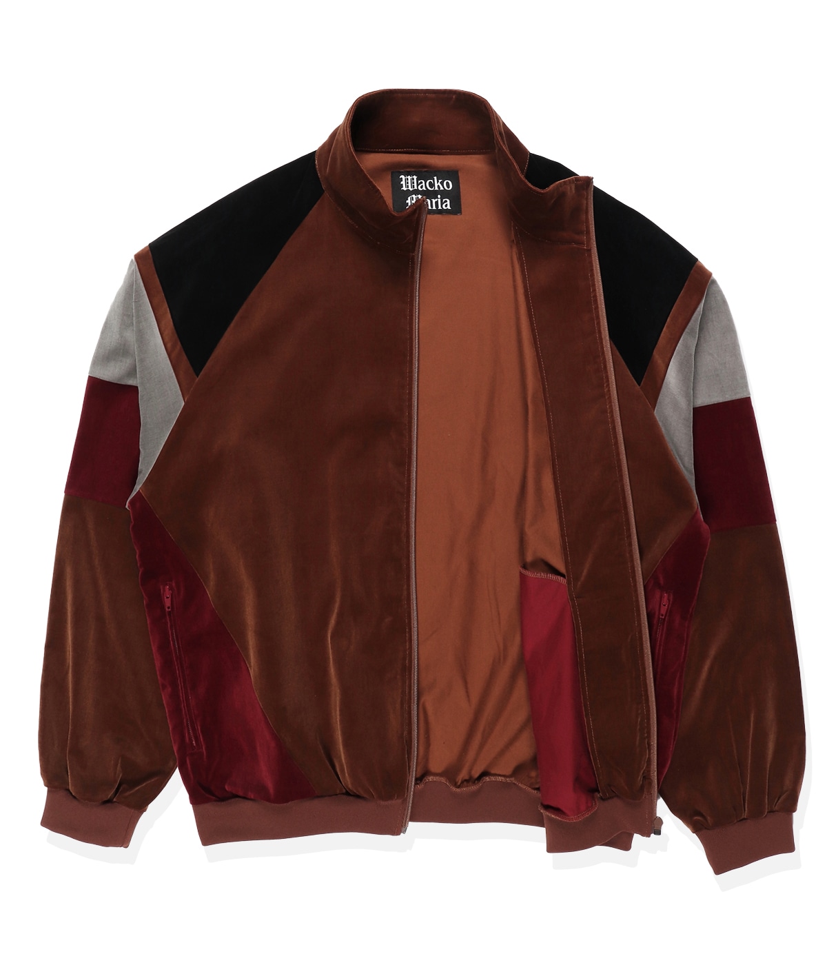 VELVETEEN TRACK JACKET【BROWN】｜WACKO MARIA｜MELTING POT（正規