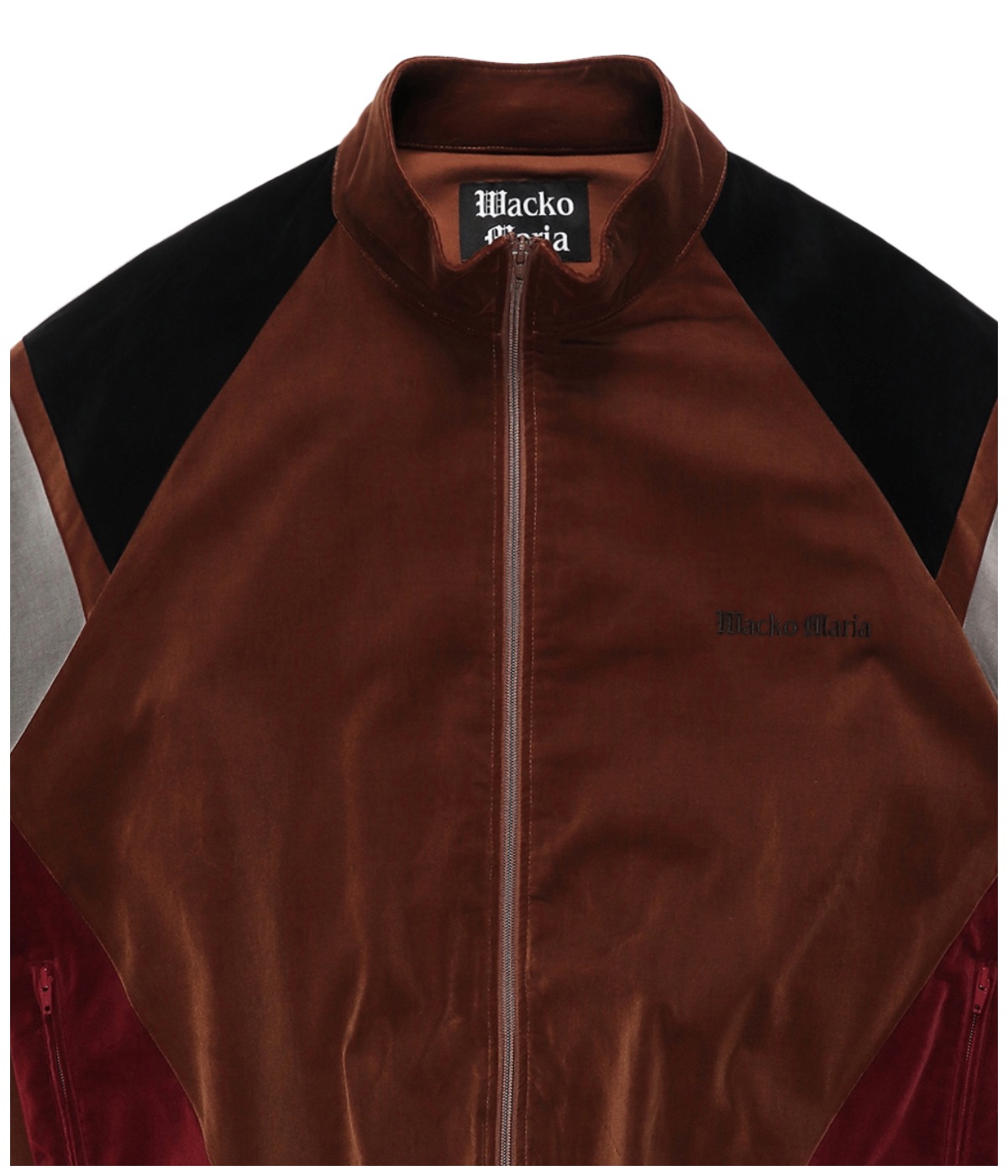 VELVETEEN TRACK JACKET【BROWN】｜WACKO MARIA｜MELTING POT（正規