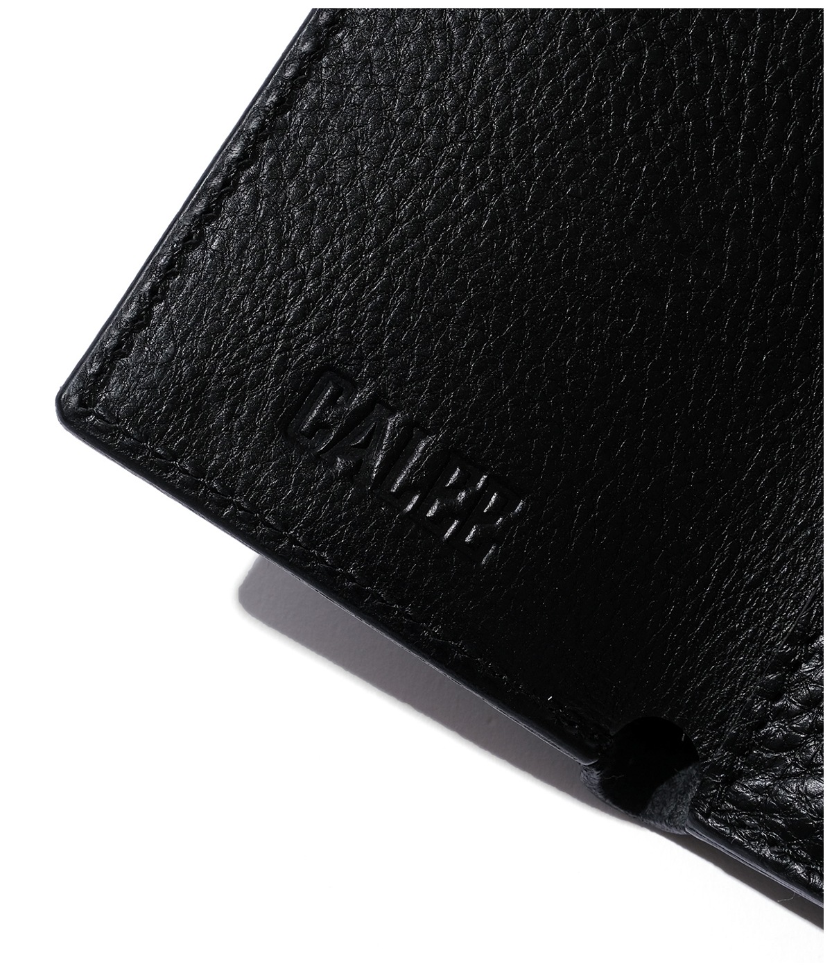 CALEE×KEBOZ STUDS LEATHER MULTI WALLET【BLACK】