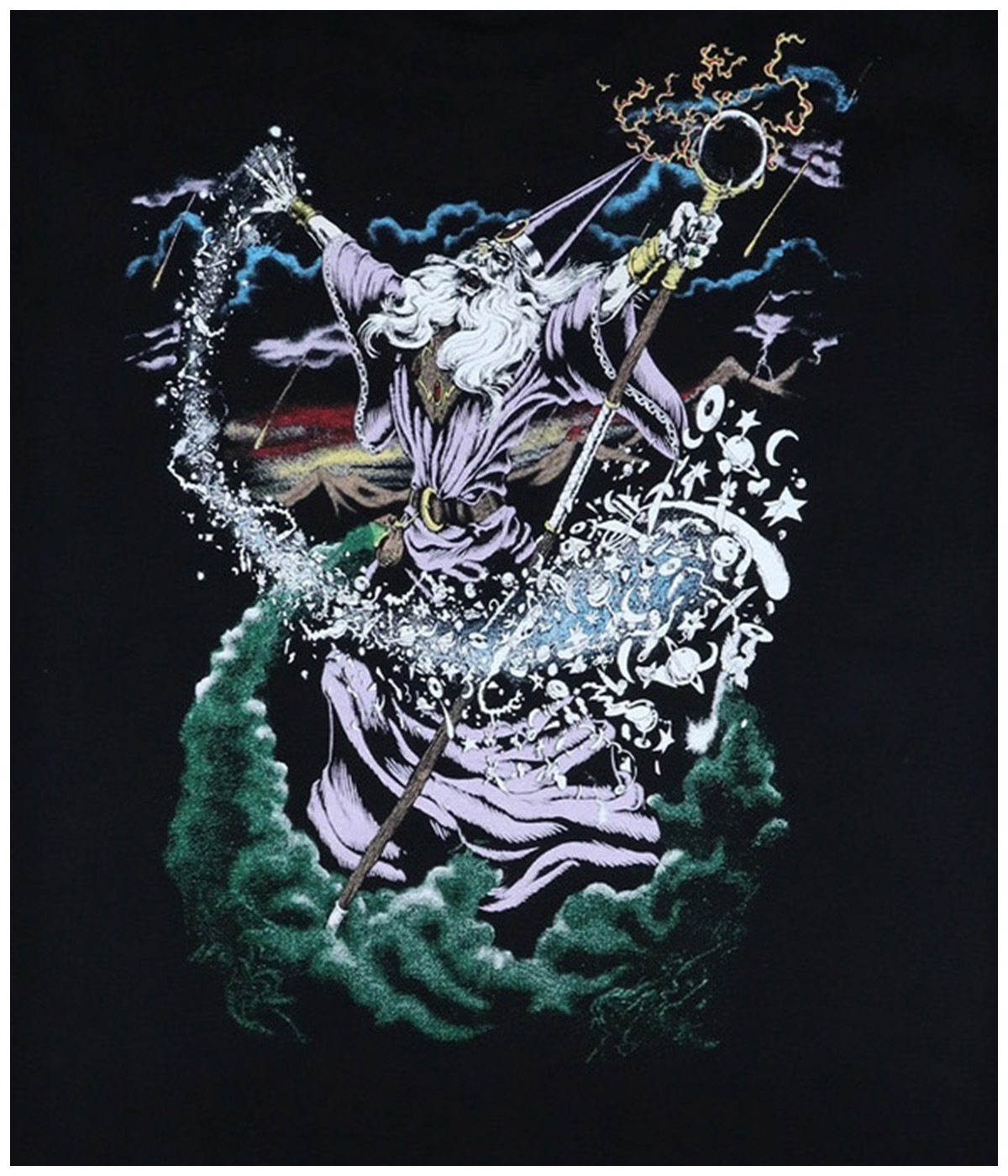 WIZARD T SHIRT【BLACK】