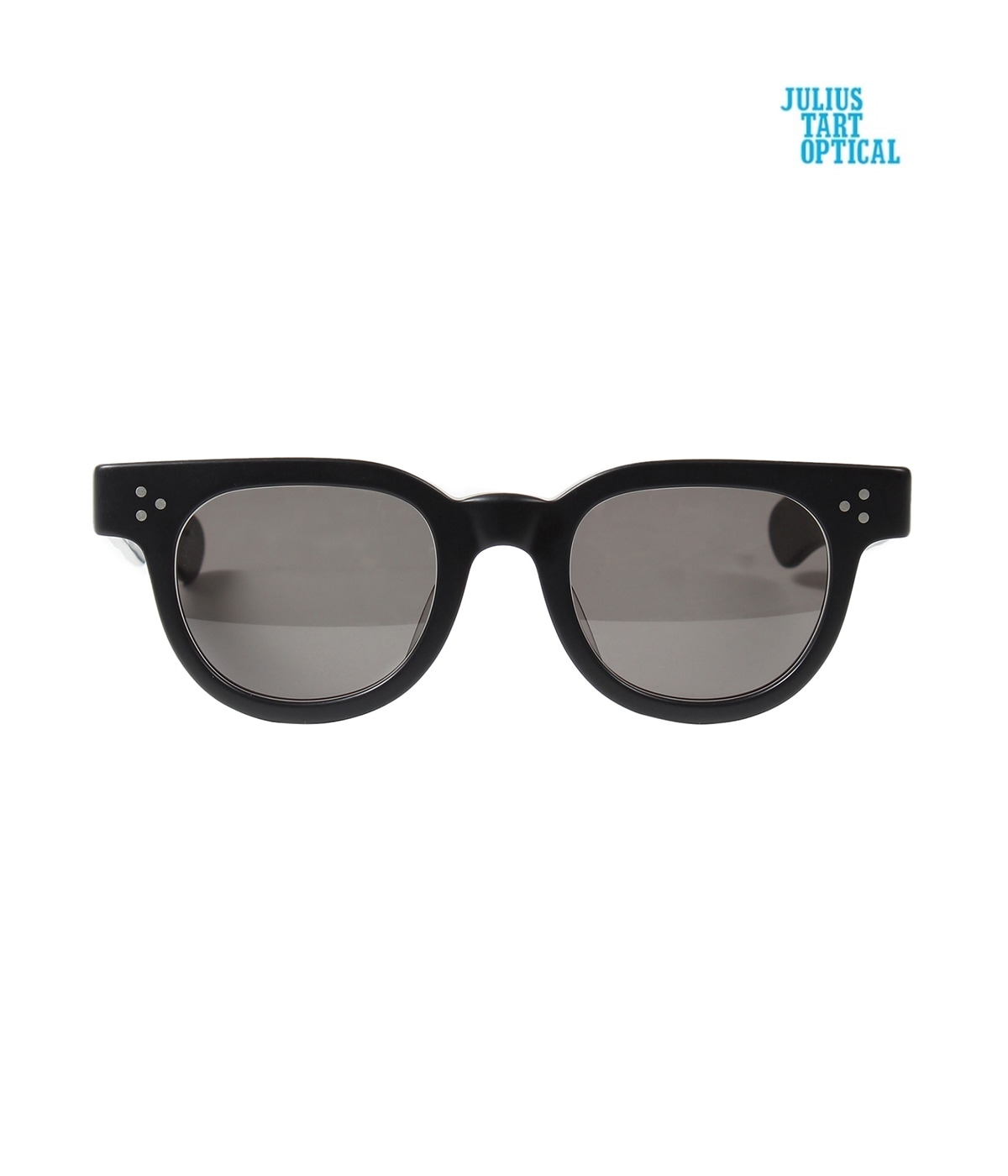 JULIUS TART OPTICAL / GLASSES -FDR46-【BLACK】