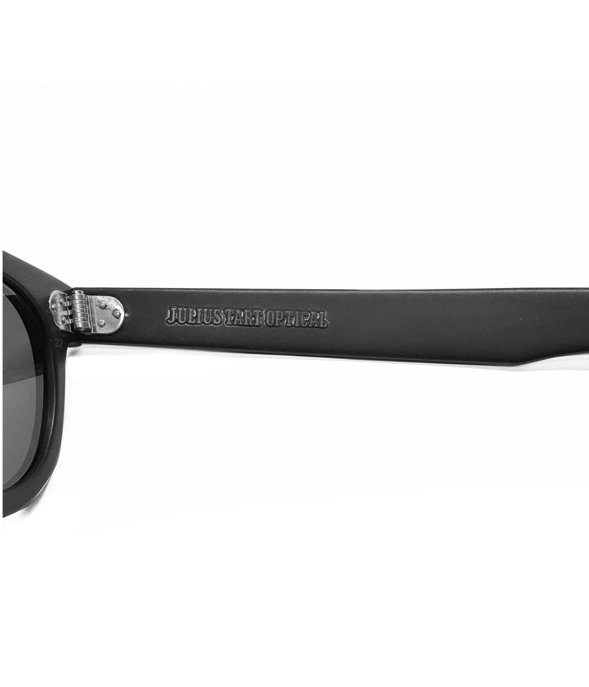 JULIUS TART OPTICAL / GLASSES -FDR46-【BLACK】