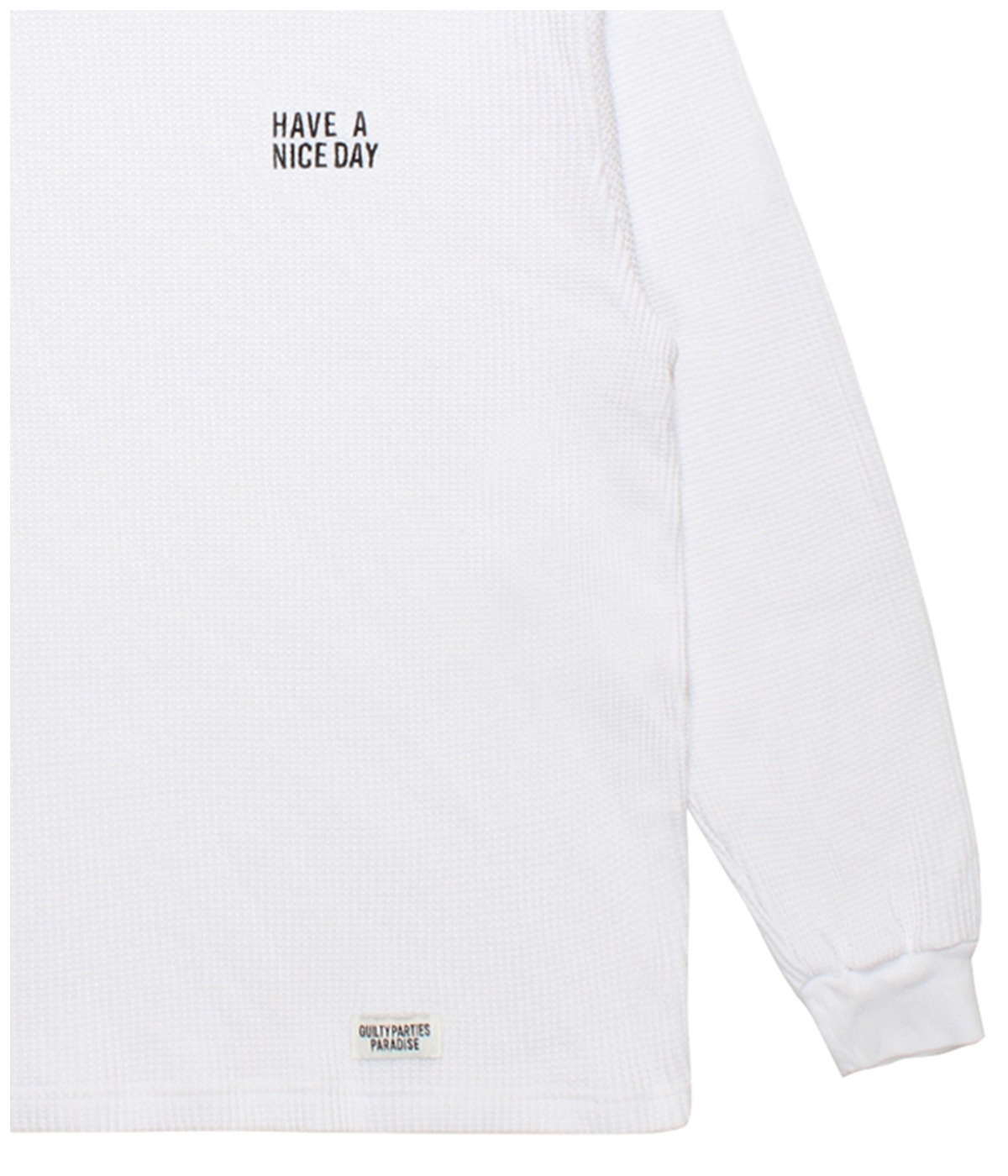 THERMAL SHIRT【WHITE】