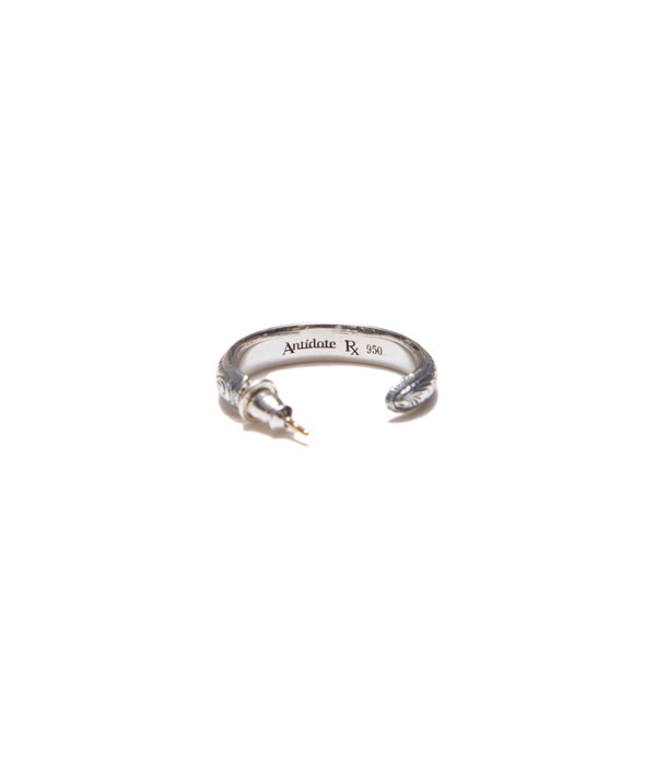 アクセサリー Antidote silver950 ENGRAVED HOOP ERRAING Antidote silver950 ENGRAVED HOOP ERRAING
