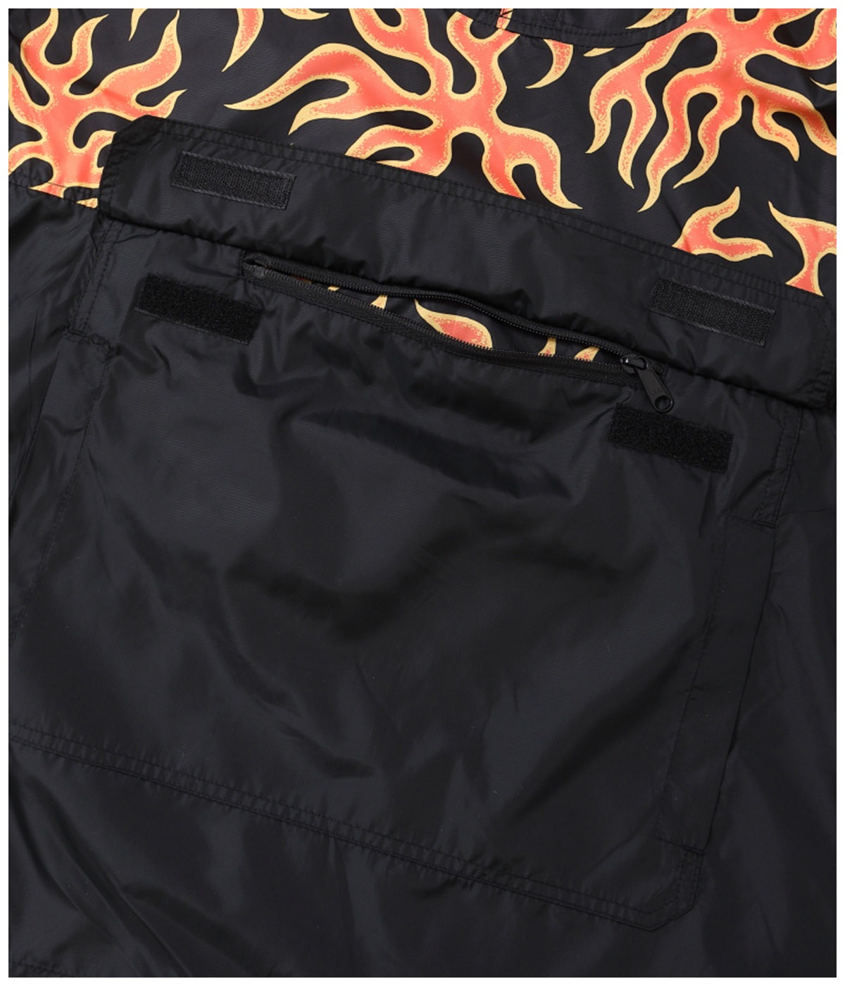 PACKABLE FIRE ANORAK【ORANGE-BLACK】｜CHALLENGER｜MELTING POT