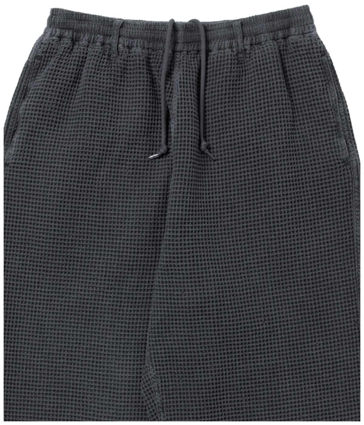 参考上代33000円 未使用 COOTIE PRODUCTIONS 25AW PIGMENT DYED WAFFLE EASY PANTS ピグメントダイ ワッフルイージーパンツ クーティープロダクションズ CTE-25A106 グレー L （10700M） Pigment Dyed Waffle Easy Pants【BLACK】｜COOTIE PRODUCTIONS