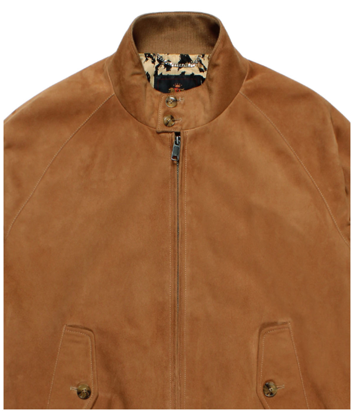 BARACUTA / SUEDE G9 HARRINGTON JACKET【BEIGE】
