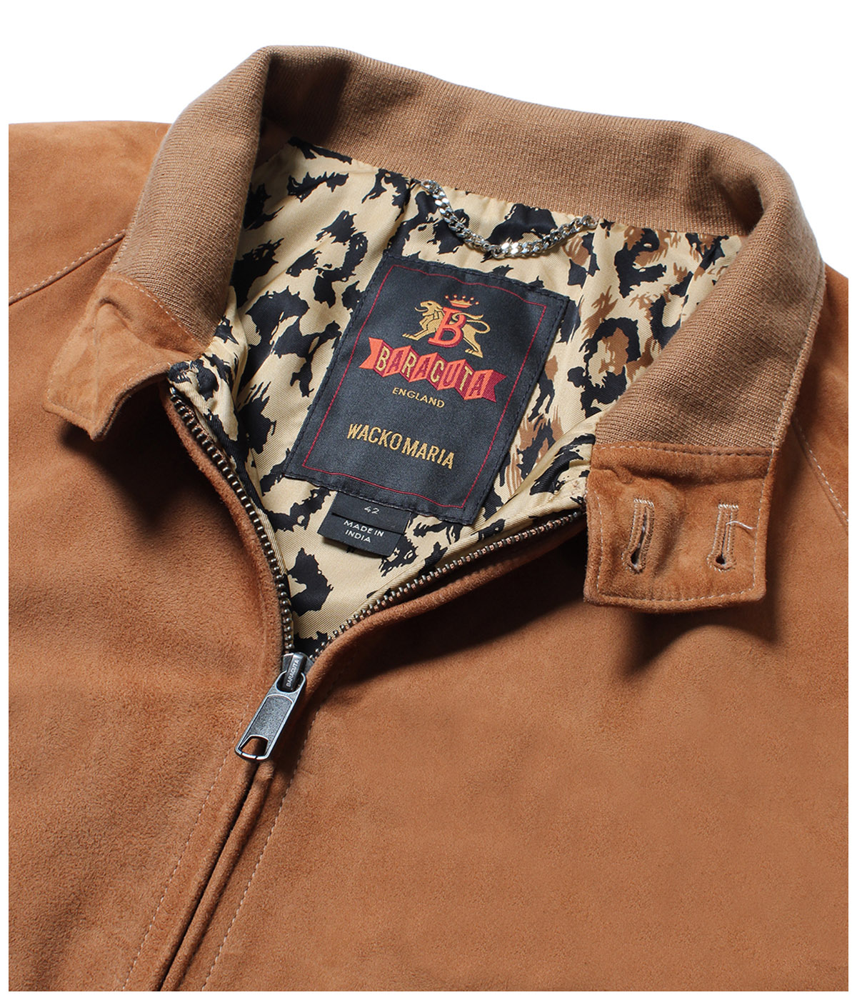 BARACUTA / SUEDE G9 HARRINGTON JACKET【BEIGE】