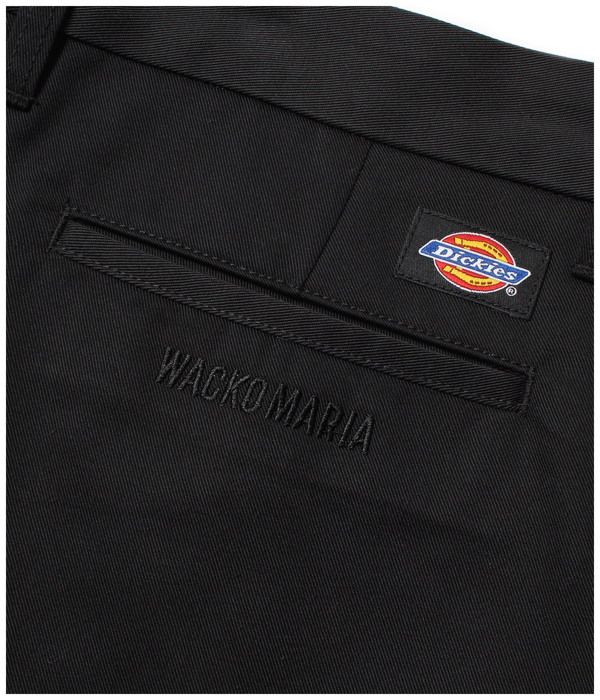 DICKIES / PLEATED SHORT TROUSERS【BLACK】