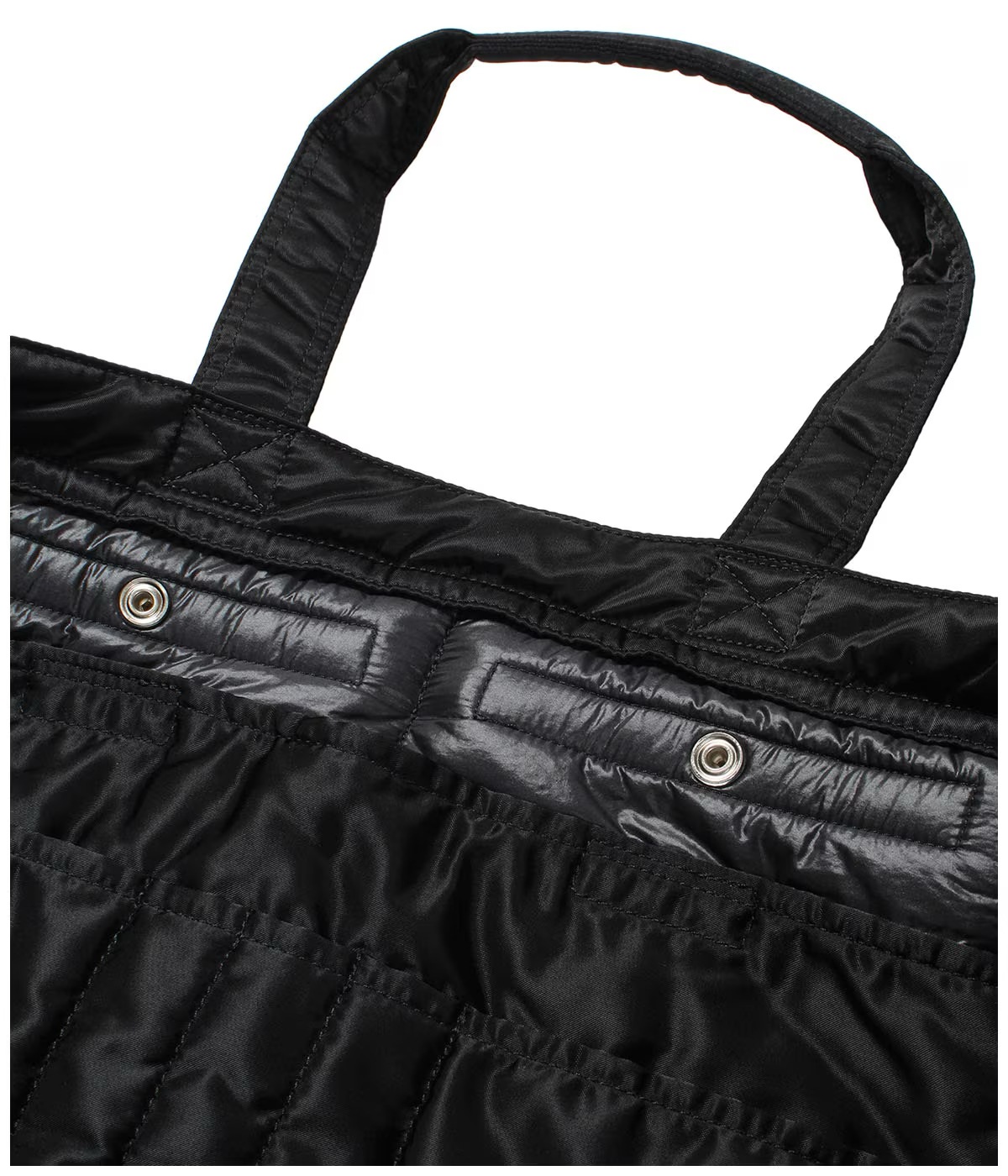 SPEAK EASY / NYLON 12 inch RECORD BAG【BLACK】｜WACKO MARIA