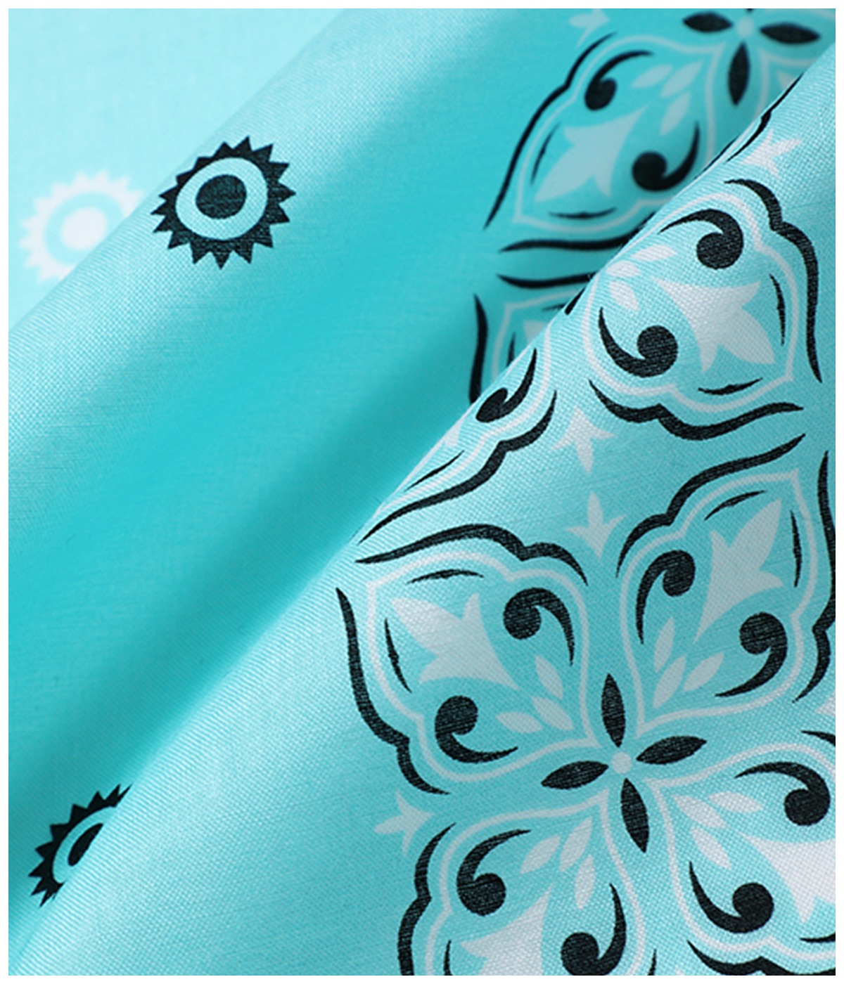 HIBISCUS BANDANA【LT BLUE】｜CHALLENGER｜MELTING POT（正規取扱店