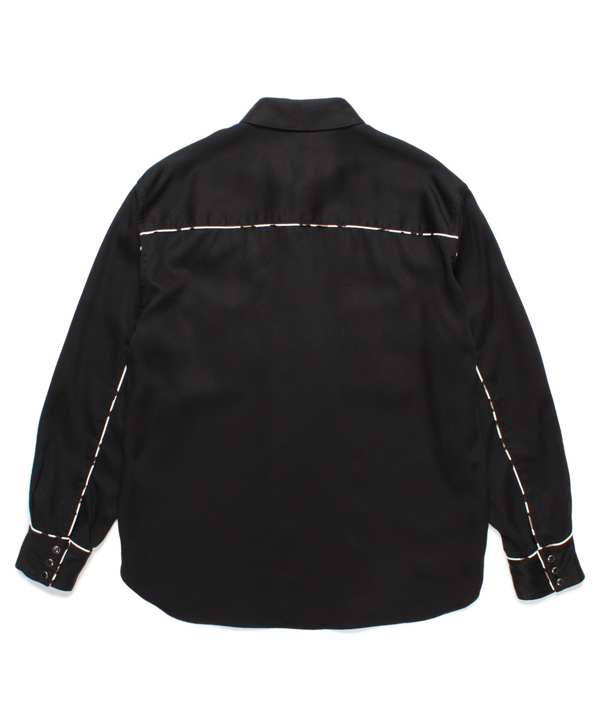 WESTERN SHIRT (TYPE-1)【BLACK】｜WACKO MARIA｜MELTING POT（正規