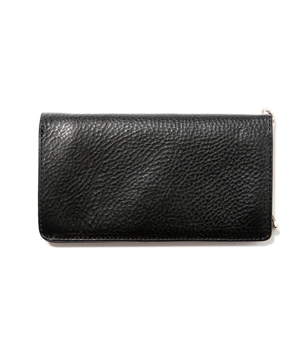SILVER STAR CONCHO LEATHER LONG WALLET【BLACK】｜CALEE｜MELTING