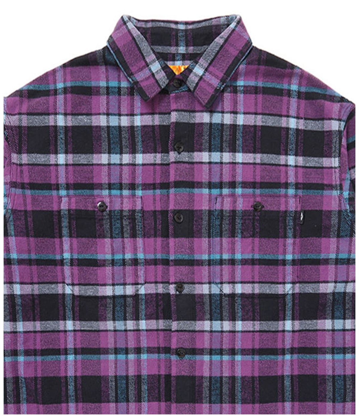 PLAID FLANNEL SHIRT【PURPLE】｜CHALLENGER｜MELTING POT（正規取扱店