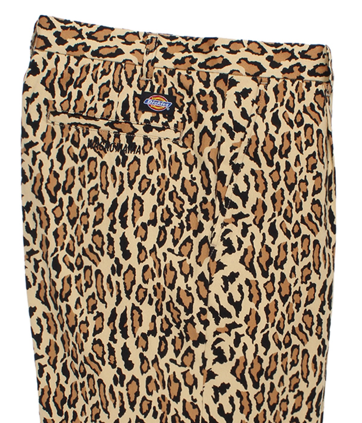 DICKIES / LEOPARD PLEATED SHORT TROUSERS【BEIGE】