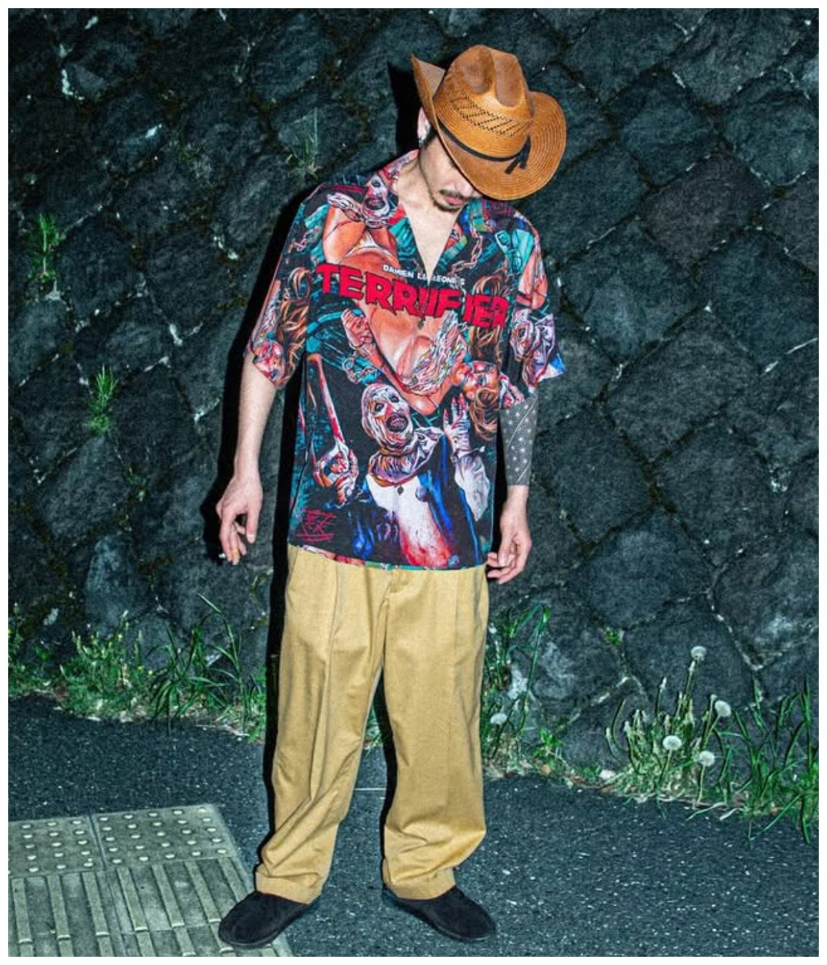 SOLBIATI / DOUBLE PLEATED TROUSERS【YELLOW】｜WACKO MARIA｜MELTING