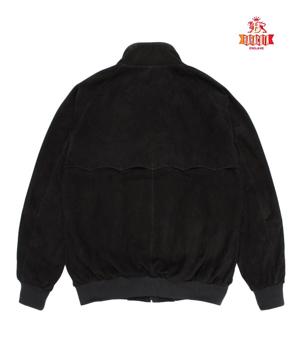 BARACUTA / SUEDE G9 HARRINGTON JACKET【BLACK】