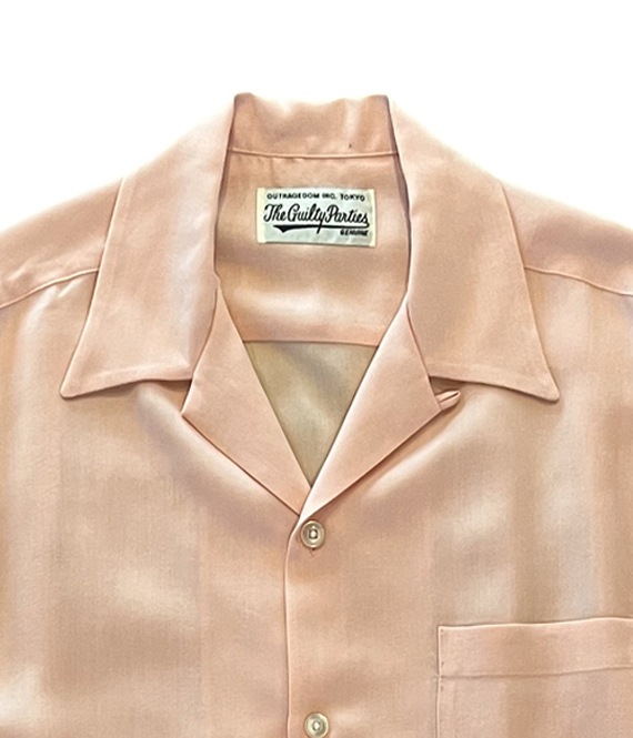 WACKO MARIA 50´S SHIRT L/S TYPE-1 PINK M - メンズ｜ドレスシャツ 