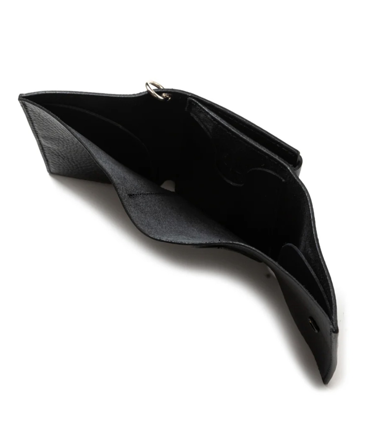 STUDS LEATHER MULTI WALLET【BLACK】