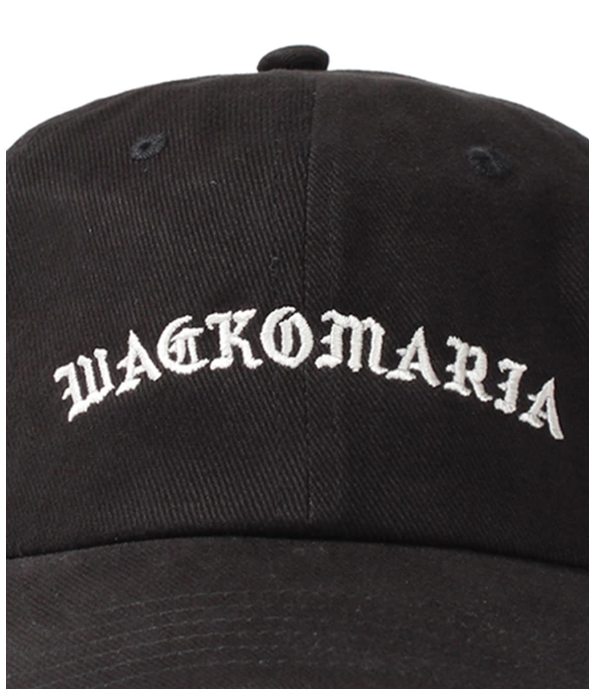 6 PANEL CAP【BLACK】｜WACKO MARIA｜MELTING POT（正規取扱店・通販）