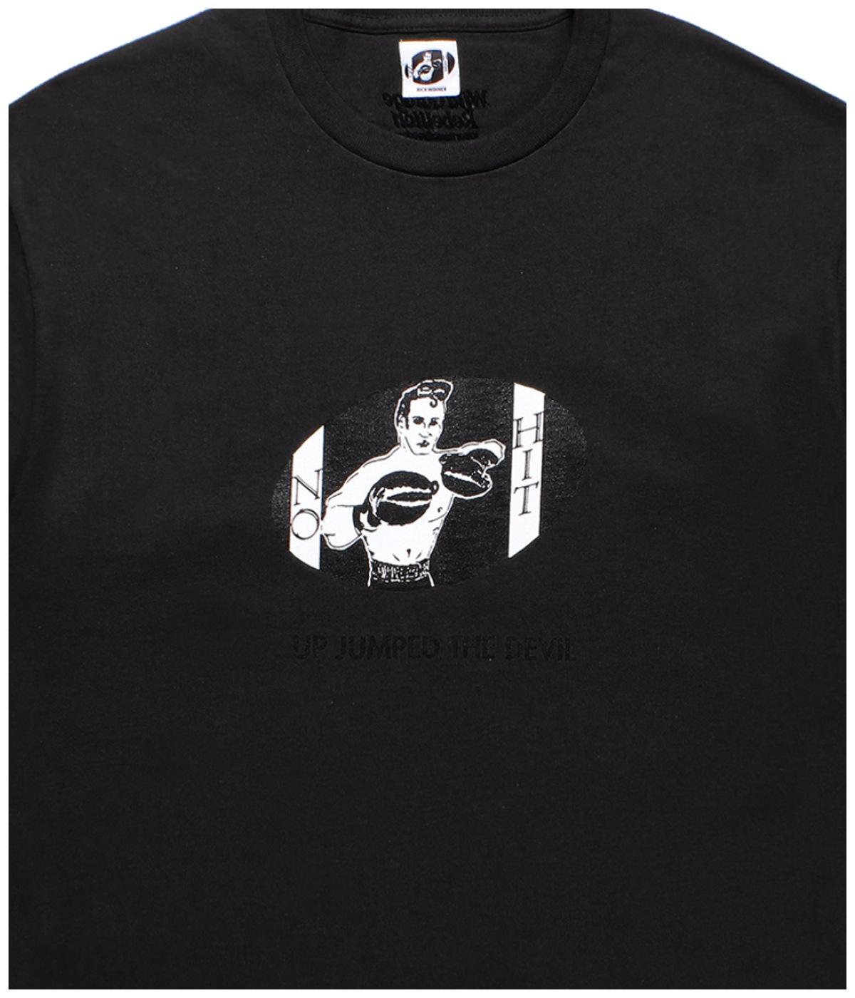 CREW NECK T-SHIRT (TYPE-3)【BLACK】