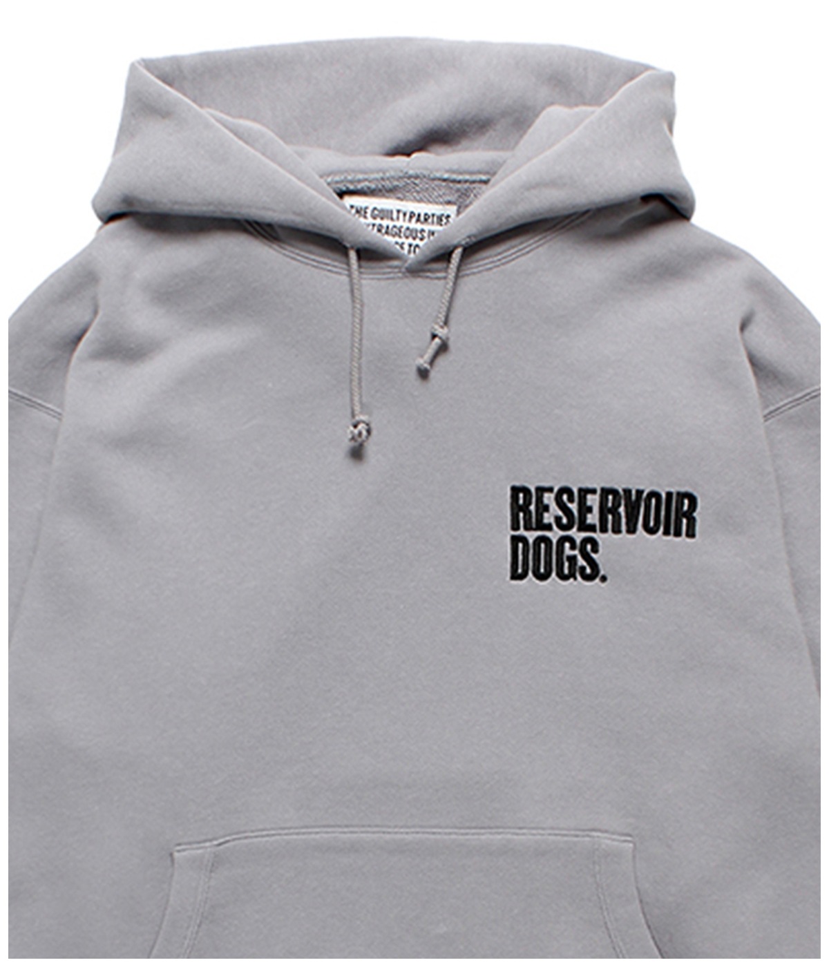 RESERVOIR DOGS / MIDDLE WEIGHT PULLOVER HOODED SWEAT SHIRT【GRAY
