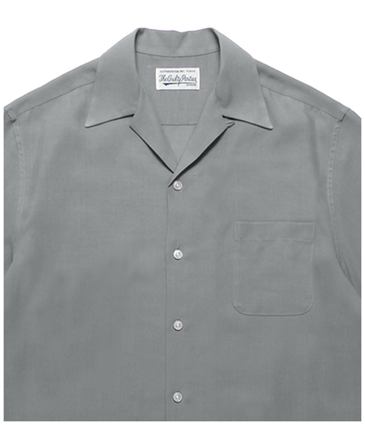WACKO MARIA/50'S OPEN COLLAR SHIRT（GREEN）［50'Sオープン