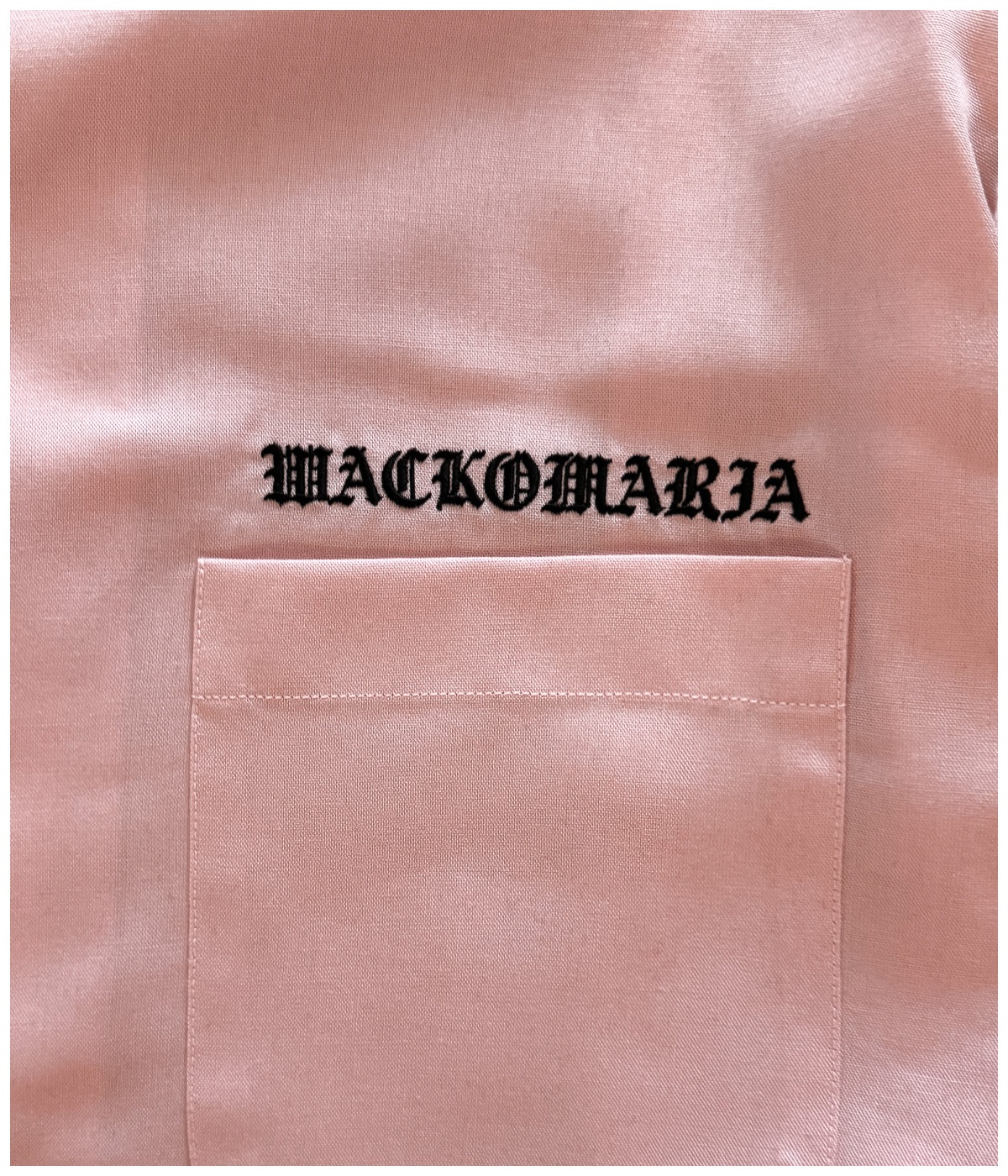 50'S OPEN COLLAR SHIRT L/S (TYPE-2)【PINK】｜WACKO MARIA
